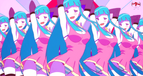 anime girl dancing gif